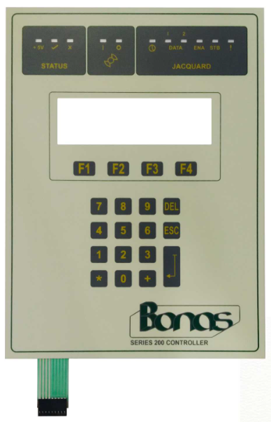 Keypad for Bonas-200 Jacquard Controller