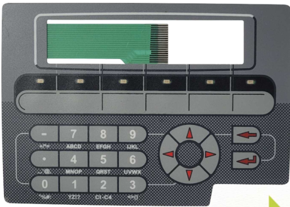 Keypad for Beijer E1012 HMI Panel