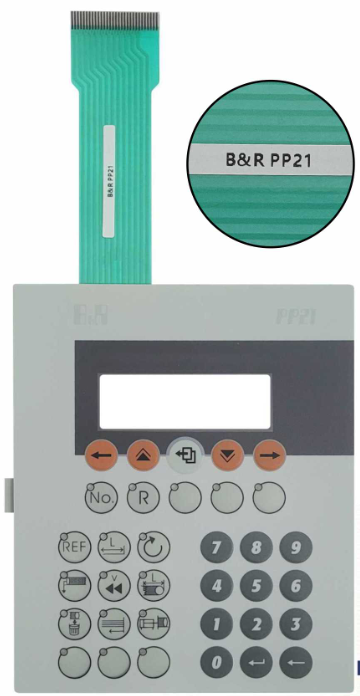 Keypad for B&R PP21 4P0420.00-490 HMI