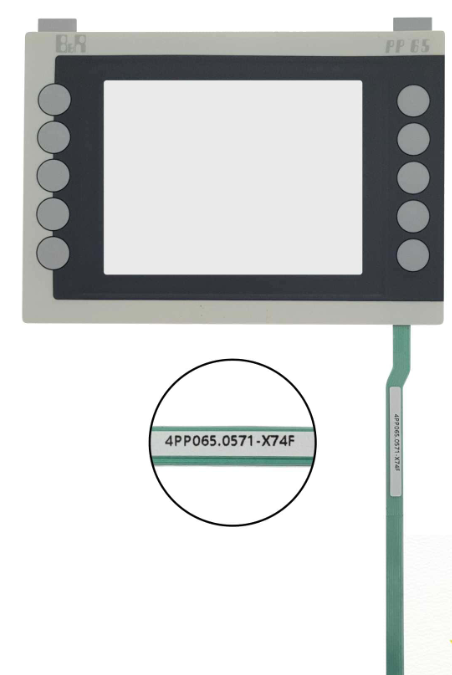 Keypad for B&R 4PP065.0571-X74F HMI Panel