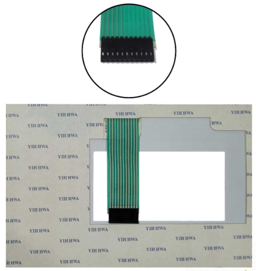 Keypad for Allen-Bradley PanelView 550 HMI