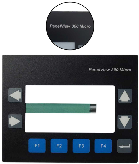 Keypad for Allen-Bradley PanelView 300 Micro