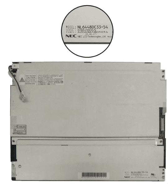 NEC NL6448BC33-54 LCD display
