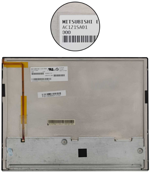 Mitsubishi AC121SA01 LCD display