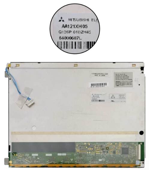 Mitsubishi AA121XH05 LCD display