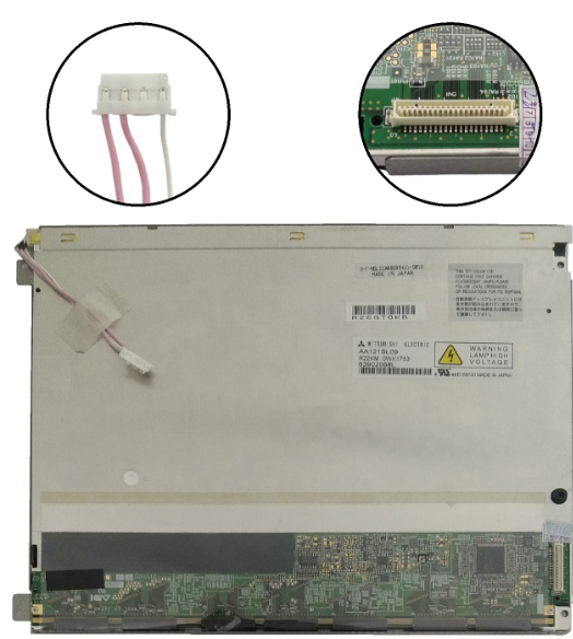 Mitsubishi AA121SL09 LCD display