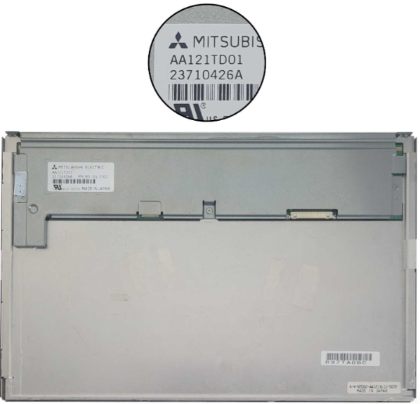 Mitsubishi AA121TD01 LCD display