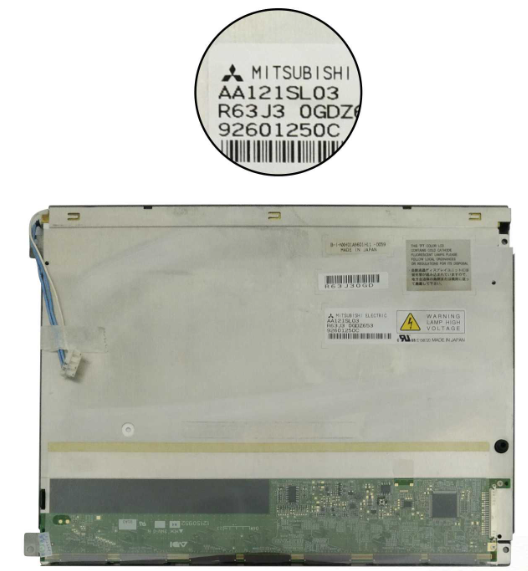 Mitsubishi AA121SL03 LCD display