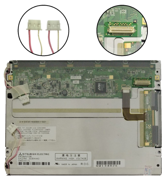 Mitsubishi AA084VC06 LCD display