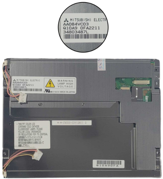 Mitsubishi AA084VC03 LCD display