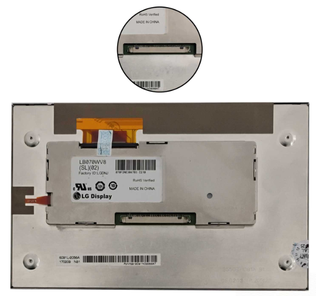 LG. Philips LB070WV8-SL02 LCD DISPLAY