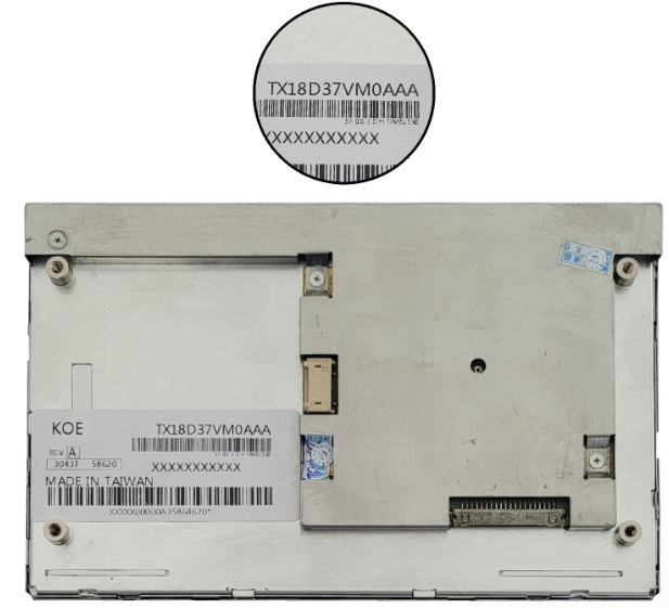 KOE TX18D37VM0AAA LCD DISPLAY