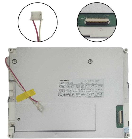 Sharp LQ075V3DG01 LCD display – Reliable Display for Industrial & Medical Use