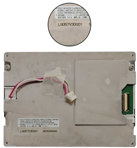Sharp LQ057V3DG01 LCD display