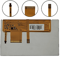 Sharp LQ043T3DX04 LCD display with Touch Screen