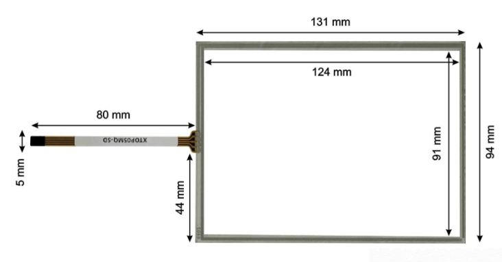 Touch Screen for XTOP05MQ-SD HMI