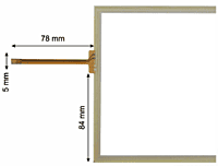 Touch Screen for Weinview TK6100I HMI Operator Panel
