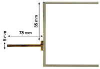 Touch Screen for Weintek MT8104IH HMI