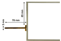 Touch Screen for Weintek MT8102IE HMI