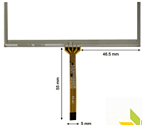 Touch Screen for TH465-MT HMI Panel