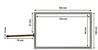 Touch Screen for Siemens TP700 Comfort