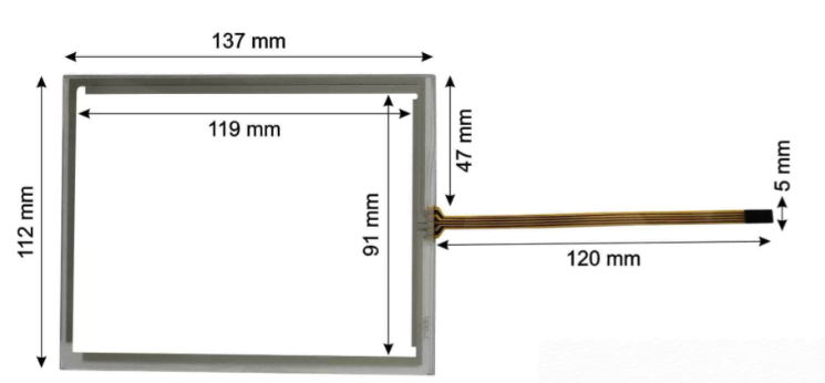 Touch Screen for Siemens TP270-6" HMI