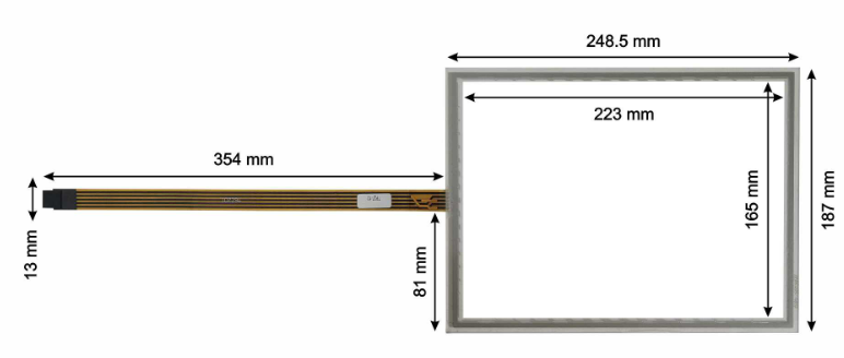 Touch Screen for Siemens TP27-10