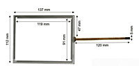 Touch Screen for Siemens TP177B PN/DP