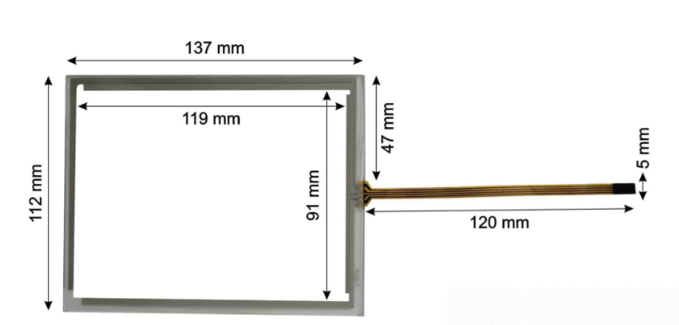 Touch Screen for Siemens TP177B PN/DP
