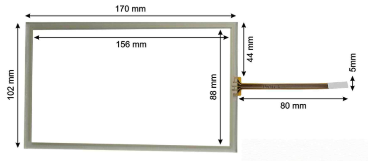 Touch Screen for Siemens Smart 700IE-V.3 HMI Panel