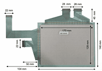 Touch Screen for Omron NS8-TV01B-V2 HMI Operator Panel
