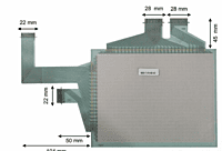 Touch Screen for Omron NS8-TV01B-V2 HMI Operator Panel
