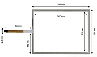 Touch Screen for Siemens MP377-15