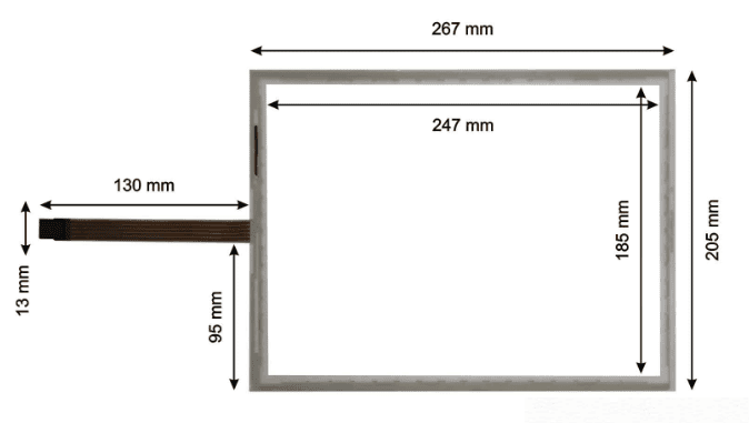 Touch Screen for Siemens MP377-12 HMI