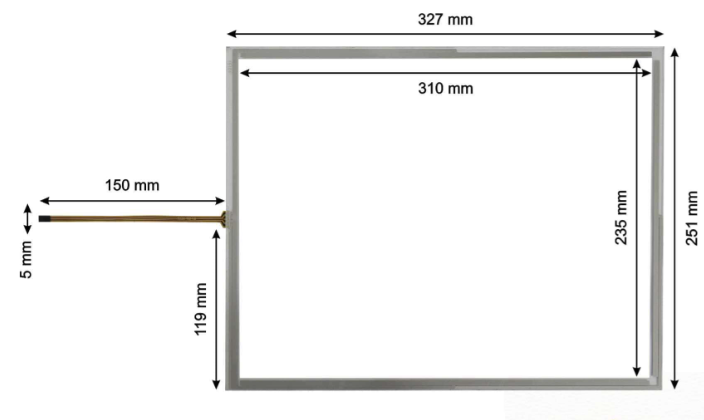 Touch Screen for Siemens MP370-15 HMI