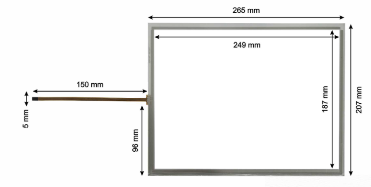 Touch Screen for Siemens MP370-12 HMI