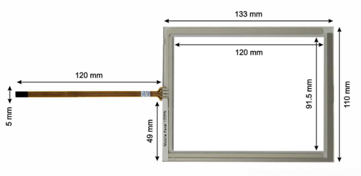 Touch Screen for Siemens Mobile Panel 177PN