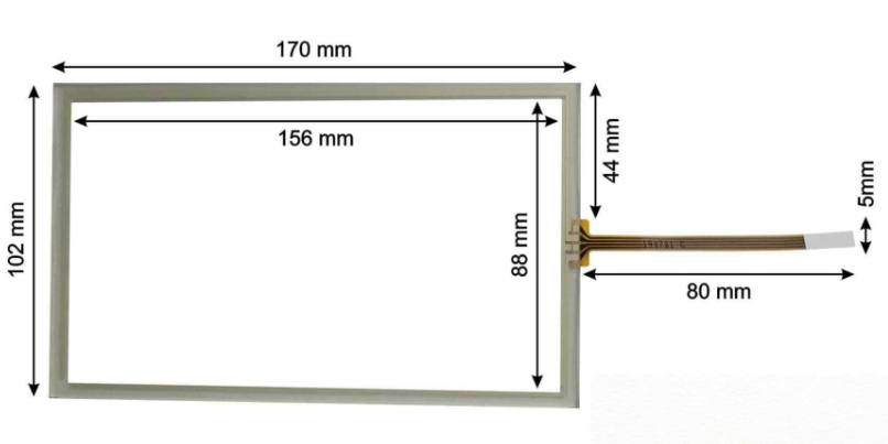 Touch Screen for Siemens KTP700 Basic
