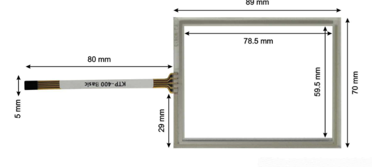 Touch Screen for Siemens KTP400