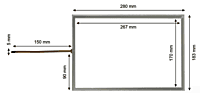 Touch Screen for Siemens KTP1200 Basic