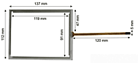 Touch Screen for Siemens KTP-600 Basic HMI Operating Panel
