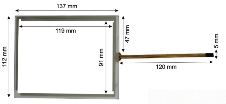 Touch Screen for Siemens KTP-600 Basic HMI Operating Panel