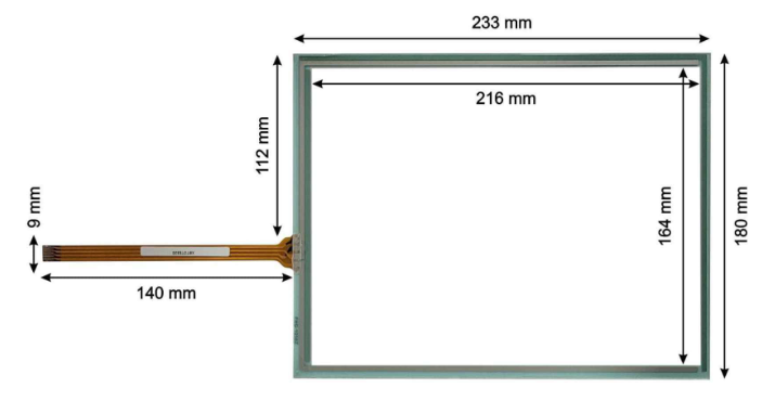 Touch Screen for Schneider XBTOT5320
