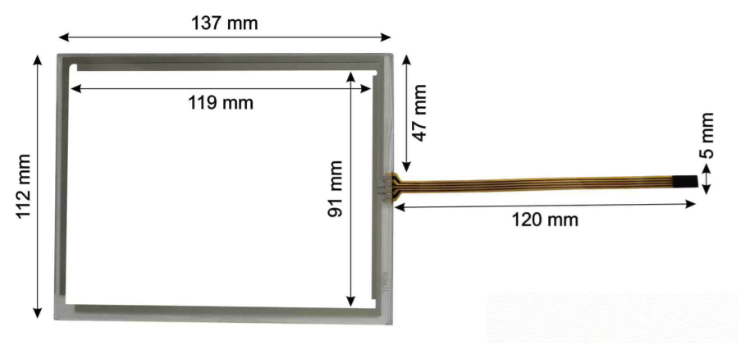 Touch Screen for Schneider XBTOT2210