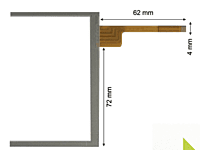 Touch Screen for Schneider HMIS85 HMI