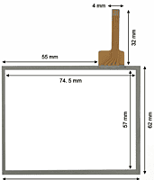 Touch Screen for Schneider HMIS65 HMI Operator Panel