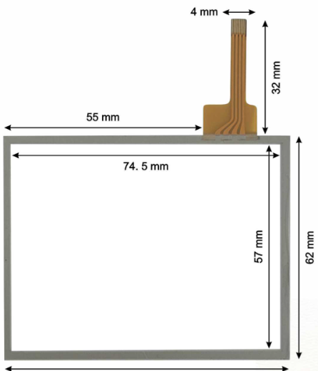 Touch Screen for Schneider HMIS65 HMI Operator Panel