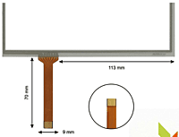 Touch Screen for Schneider HMIGXU3500