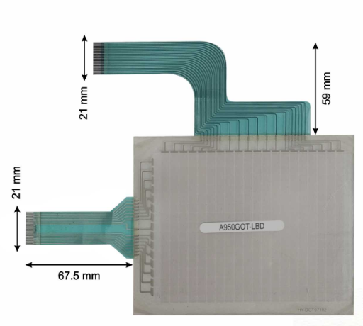 Touch Screen for Mitsubishi A950GOT-