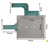 Touch Screen for Mitsubishi A950GOT-